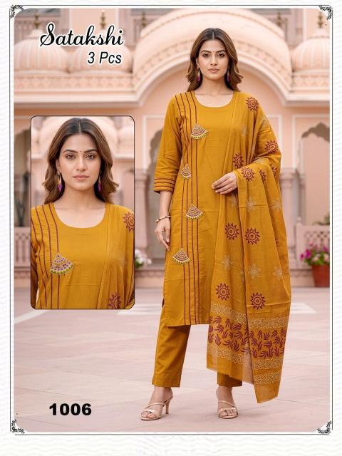 Felocity Satakshi catalog wholesale manufacturer of kurtis in surat