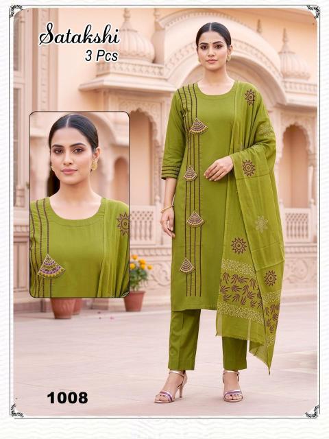 Felocity Satakshi catalog wholesale manufacturer of kurtis in surat