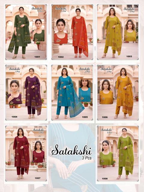 Felocity Satakshi catalog wholesale manufacturer of kurtis in surat