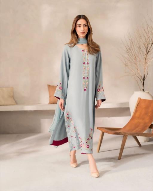 Felocity Sky Blue catalog exclusive designer kurti wholesalers in bangalore