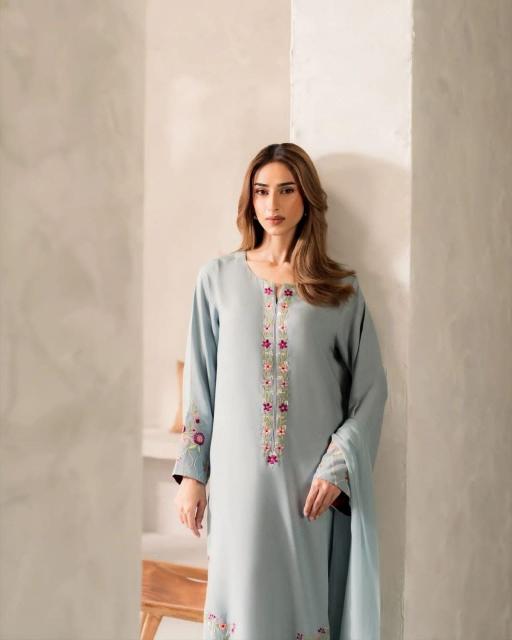 Felocity Sky Blue catalog exclusive designer kurti wholesalers in bangalore