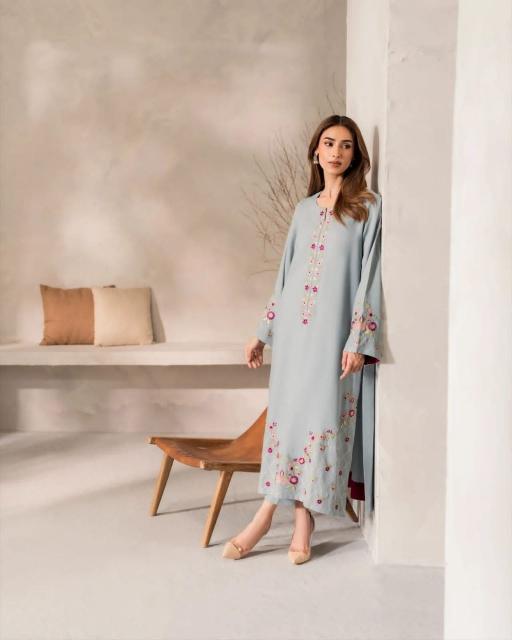 Felocity Sky Blue catalog exclusive designer kurti wholesalers in bangalore