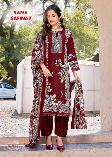 Ganesha Sana Safinaz Vol-11 – Karachi Dress Material Wholesale Catalog