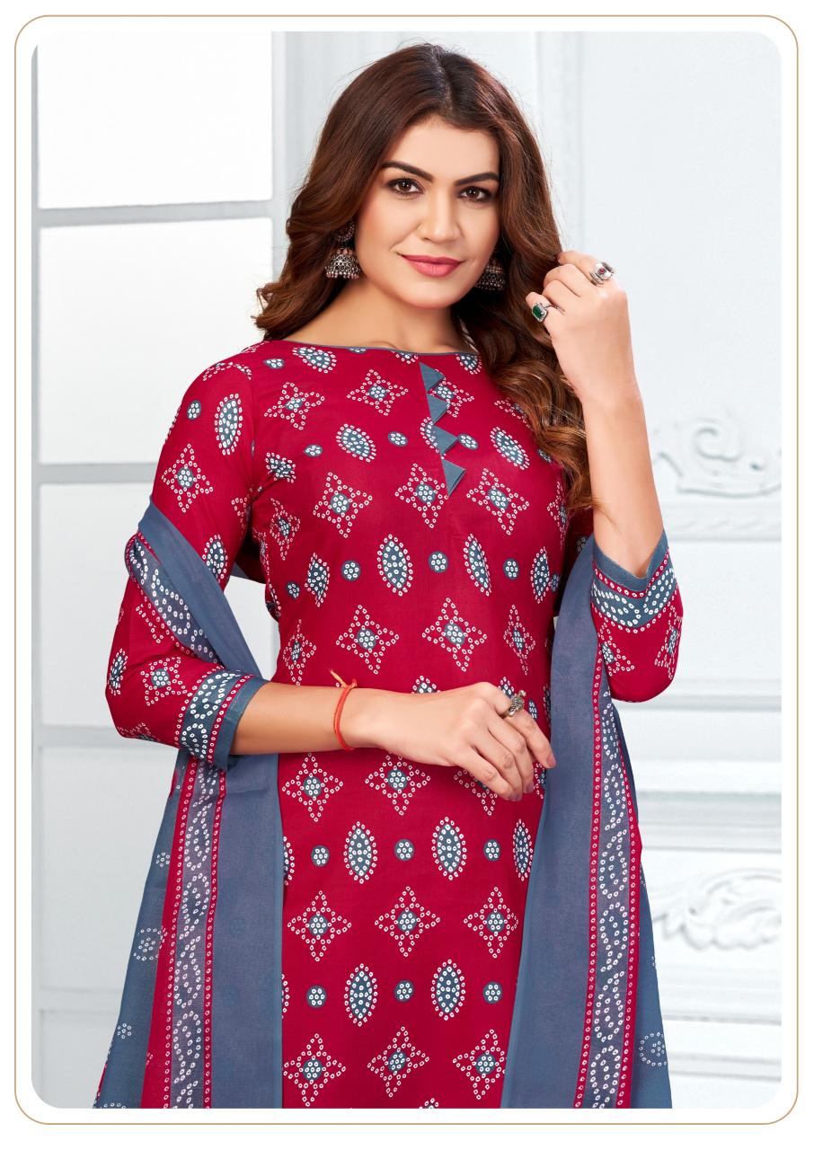 Ganeshji Bandhani Vol 8 – Dress Material Wholesale Catalog
