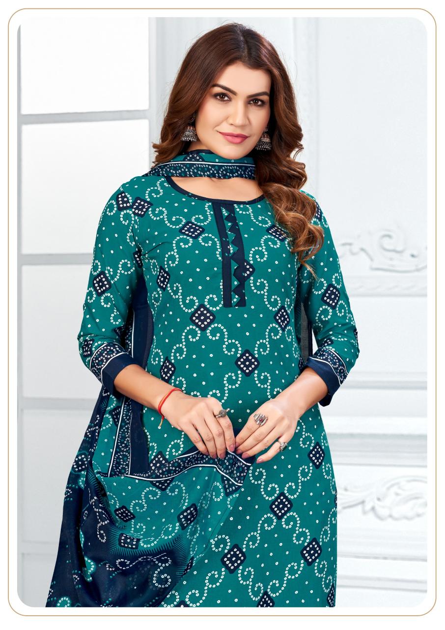 Ganeshji Bandhani Vol 8 – Dress Material Wholesale Catalog