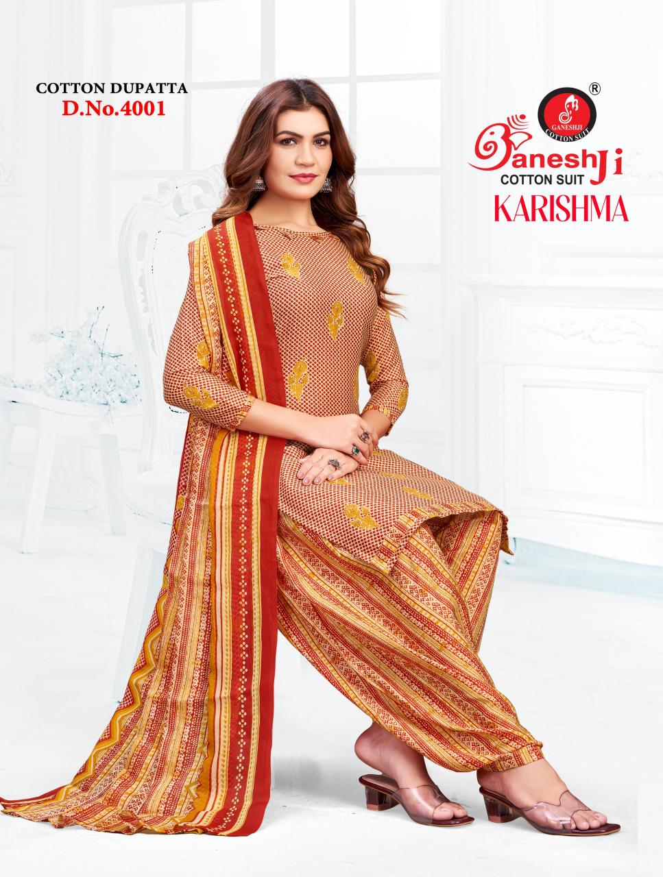 Ganeshji Karishma Patiyala Vol 4 – Dress Material Wholesale Catalog