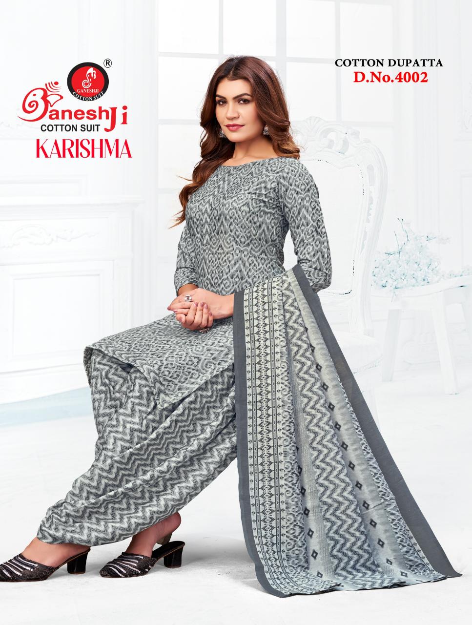 Ganeshji Karishma Patiyala Vol 4 – Dress Material Wholesale Catalog