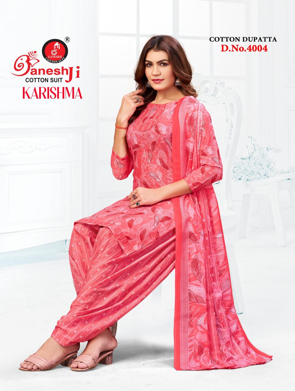 Ganeshji Karishma Patiyala Vol 4 – Dress Material Wholesale Catalog