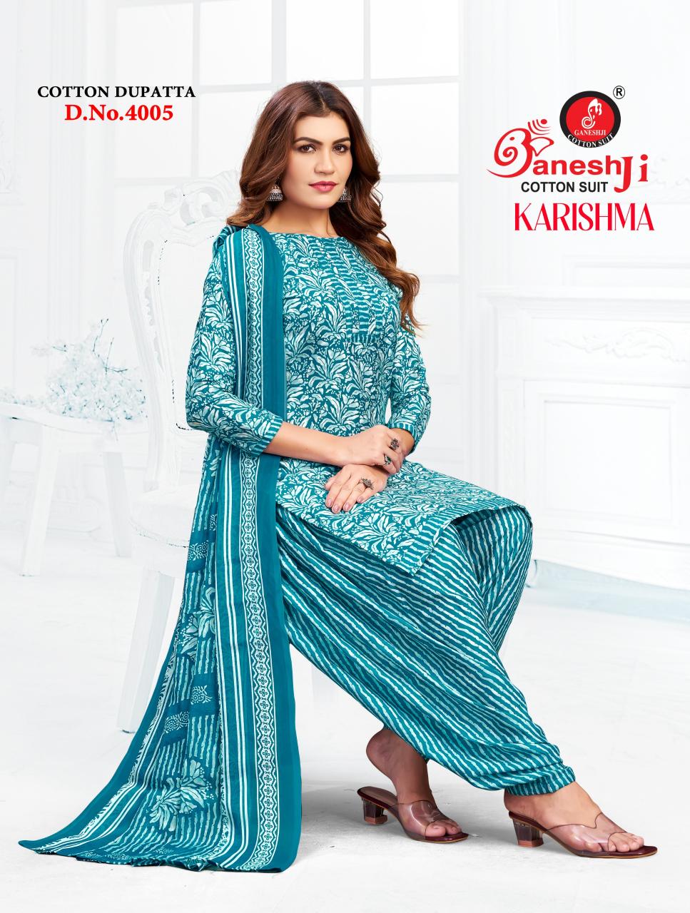 Ganeshji Karishma Patiyala Vol 4 – Dress Material Wholesale Catalog