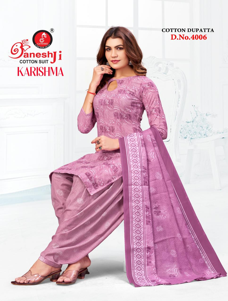 Ganeshji Karishma Patiyala Vol 4 – Dress Material Wholesale Catalog
