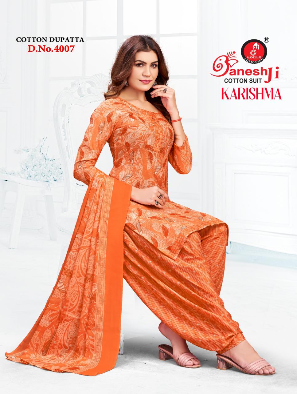Ganeshji Karishma Patiyala Vol 4 – Dress Material Wholesale Catalog