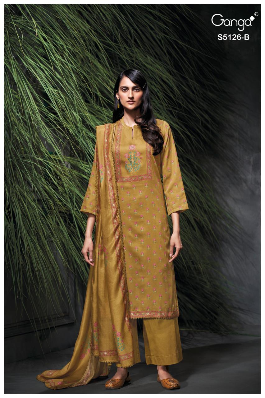 Ganga Amyaa 5126 catalog wholesale salwar kameez mart