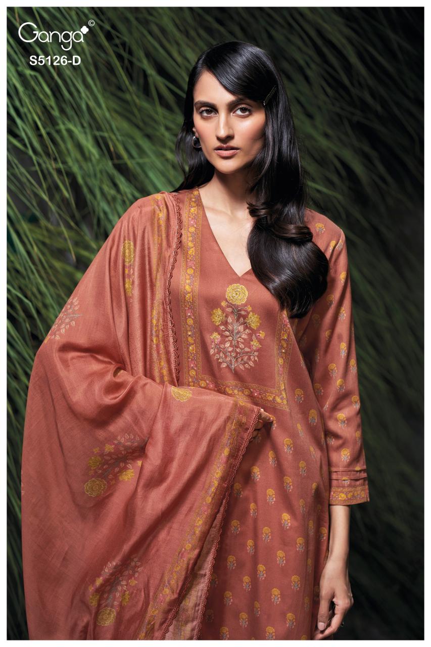 Ganga Amyaa 5126 catalog wholesale salwar kameez mart