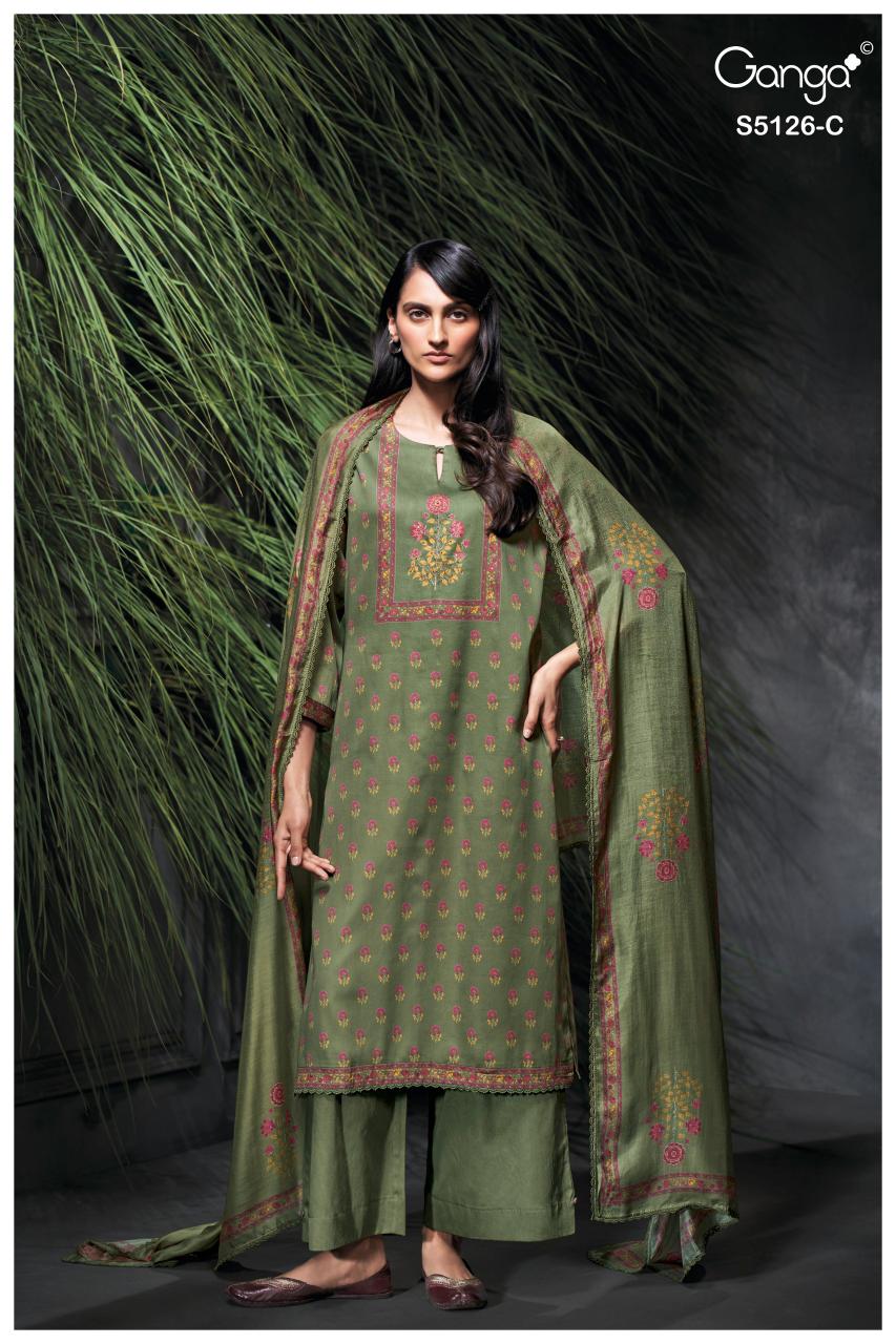 Ganga Amyaa 5126 catalog wholesale salwar kameez mart