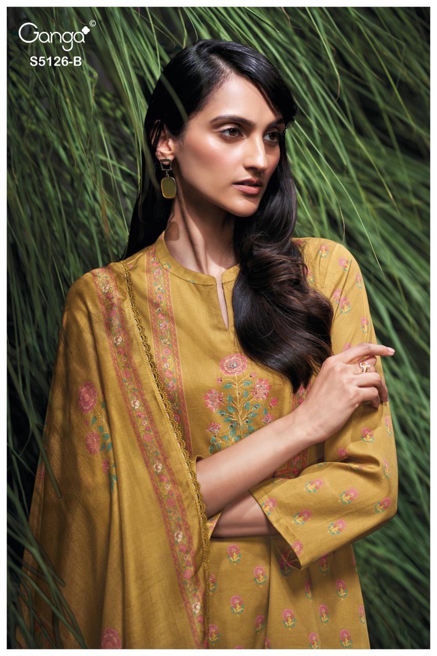 Ganga Amyaa 5126 catalog wholesale salwar kameez mart