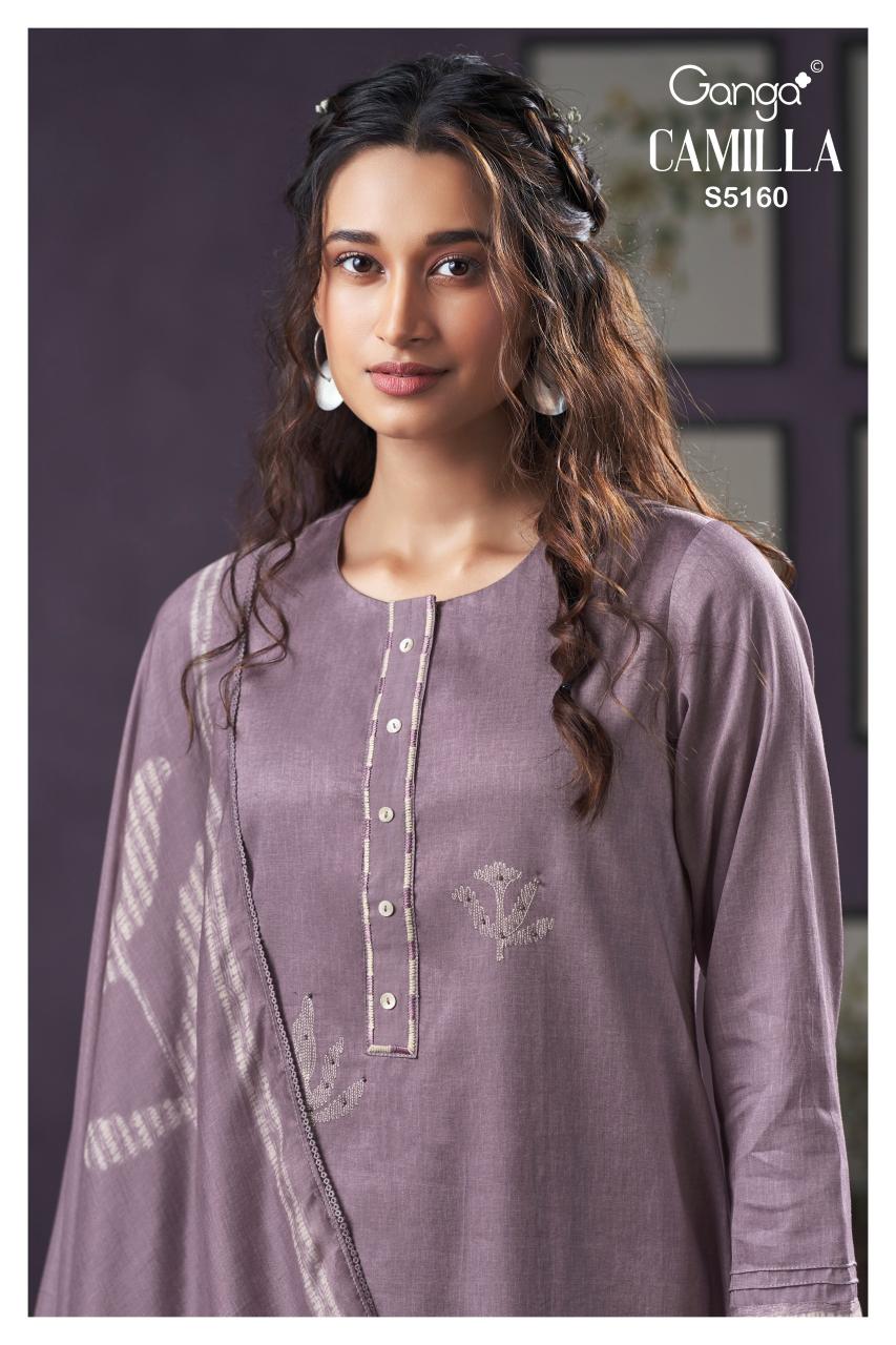 Ganga Camilla 5160 catalog salwar kameez suits wholesale online