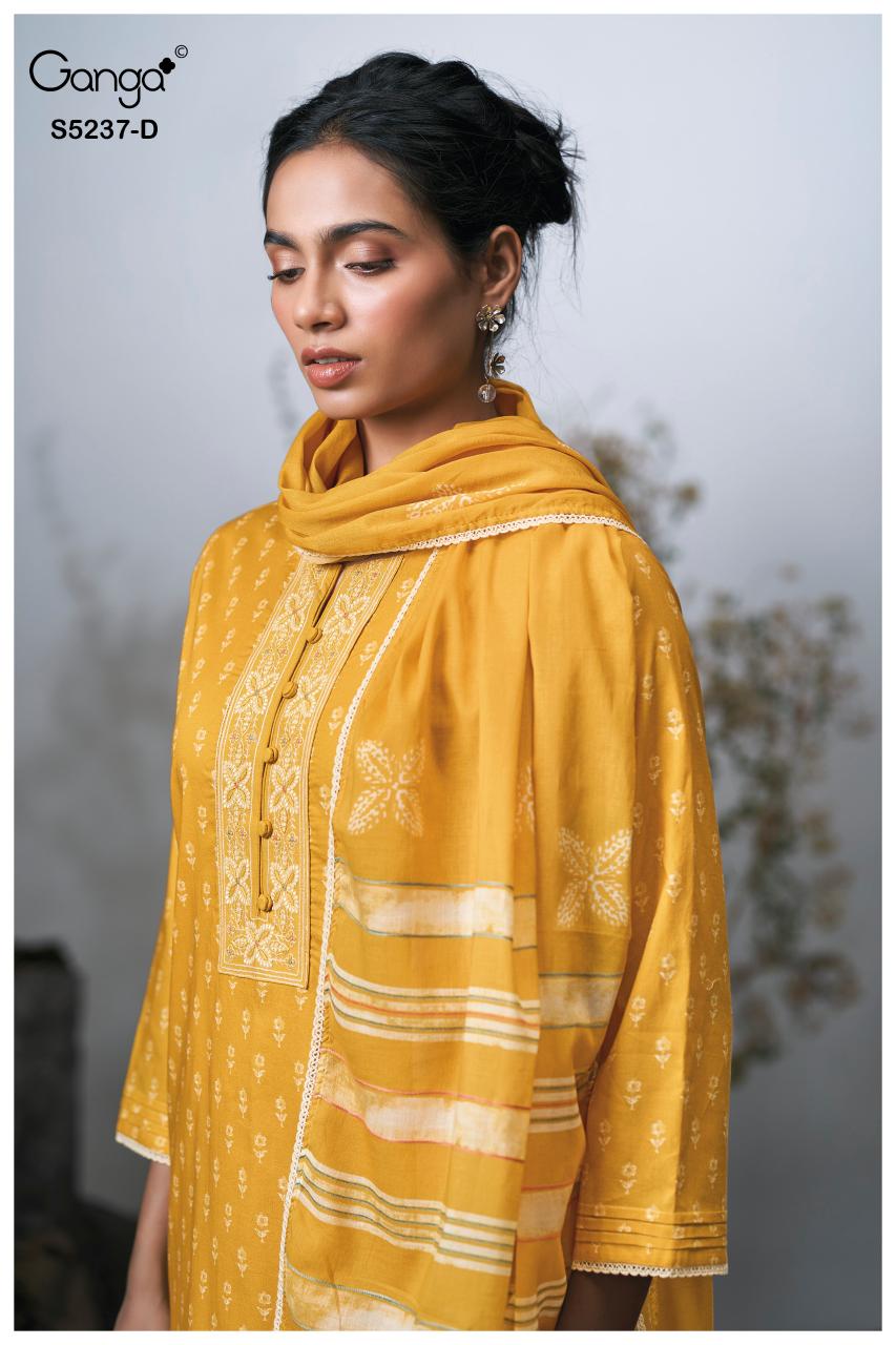 Ganga Cazzie 5237 catalog wholesale ladies salwar kameez