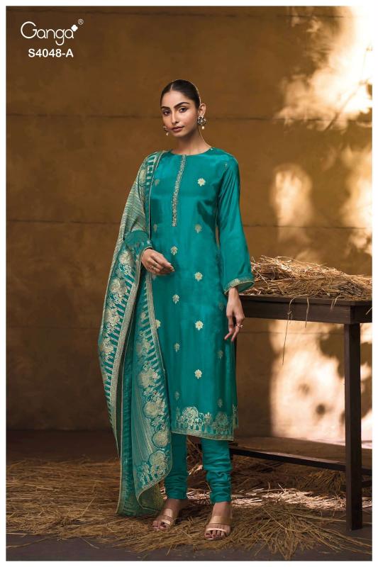 Ganga Drita 4048 catalog salwar kameez suppliers wholesale uk