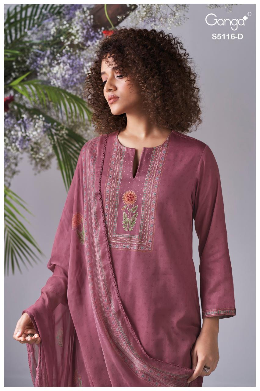 Ganga Elisia 5116 catalog wholesale salwar kameez catalogs