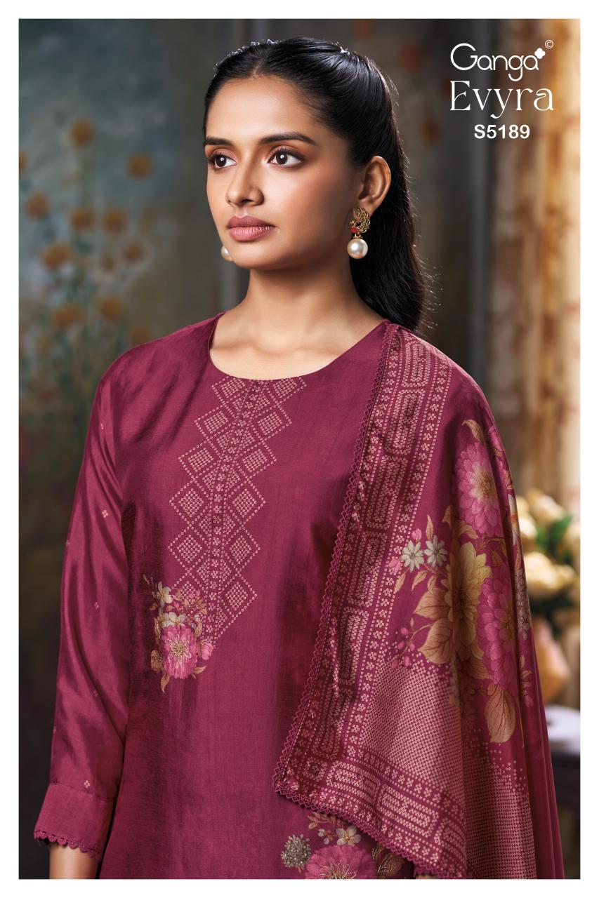 Ganga Evyra 5189 catalog salwar kameez wholesale surat gujarat