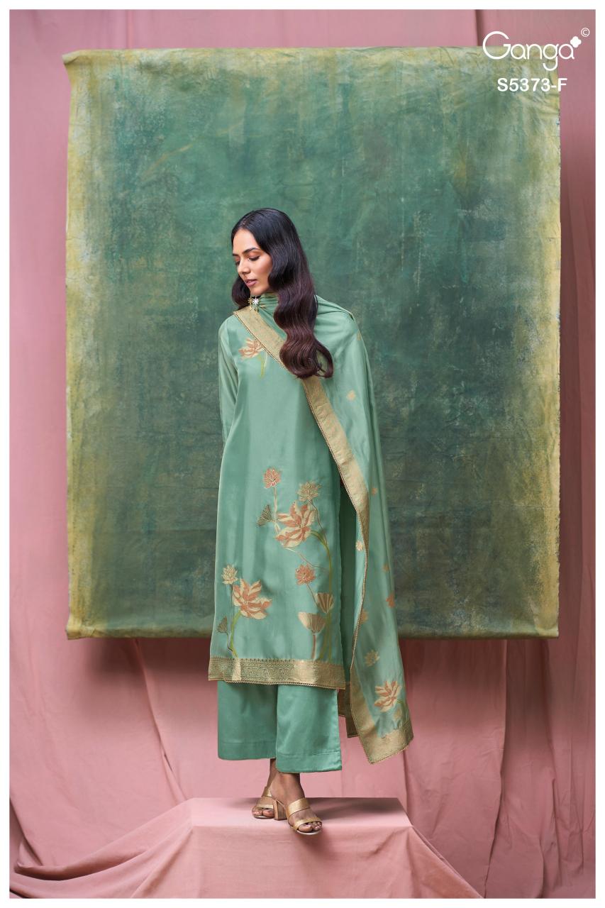 Ganga Gineva 5373 catalog unstitched salwar kameez wholesalers in kolkata