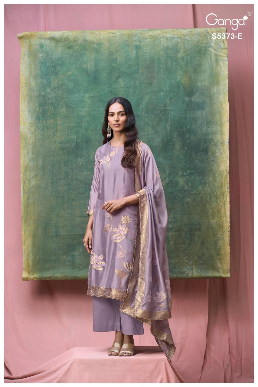 Ganga Gineva 5373 catalog unstitched salwar kameez wholesalers in kolkata