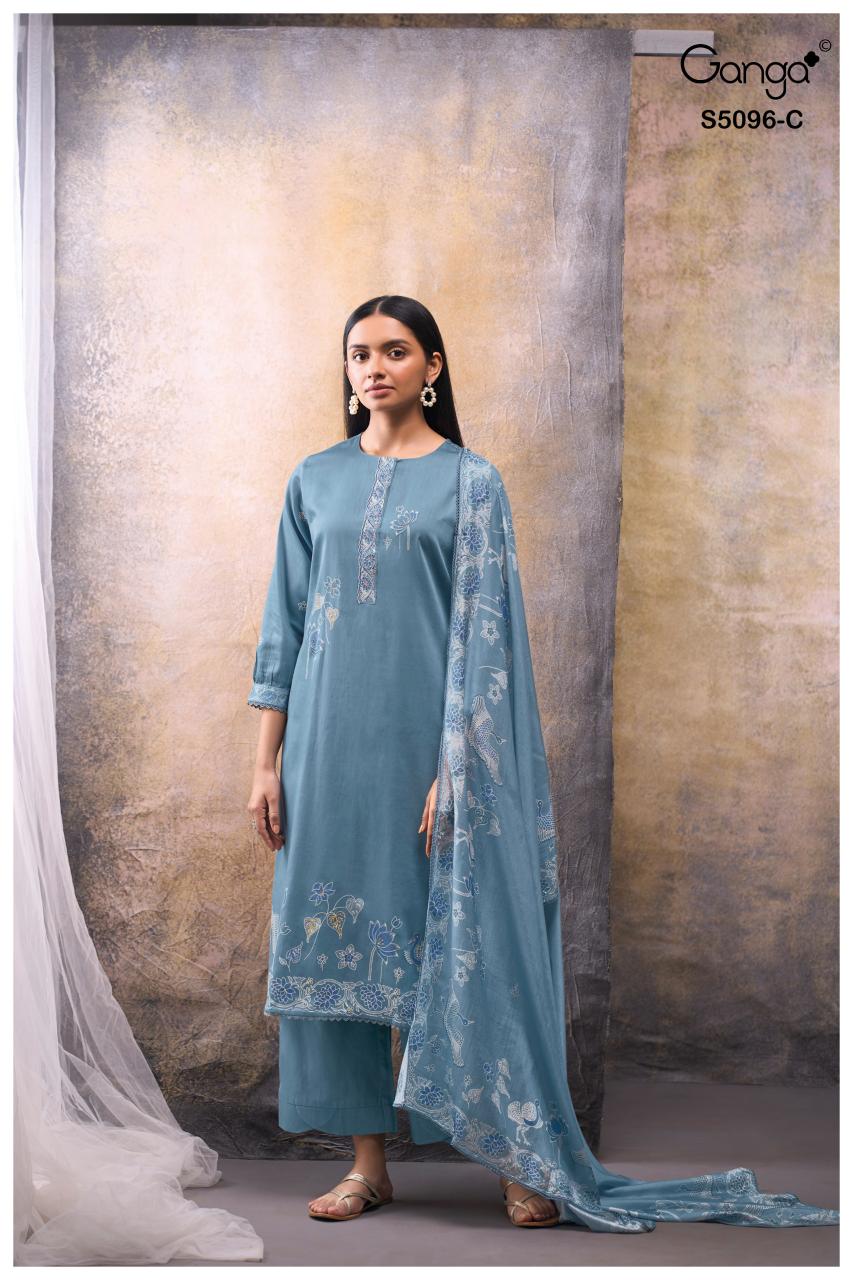 Ganga Gitisha 5096 catalog ladies salwar kameez wholesale