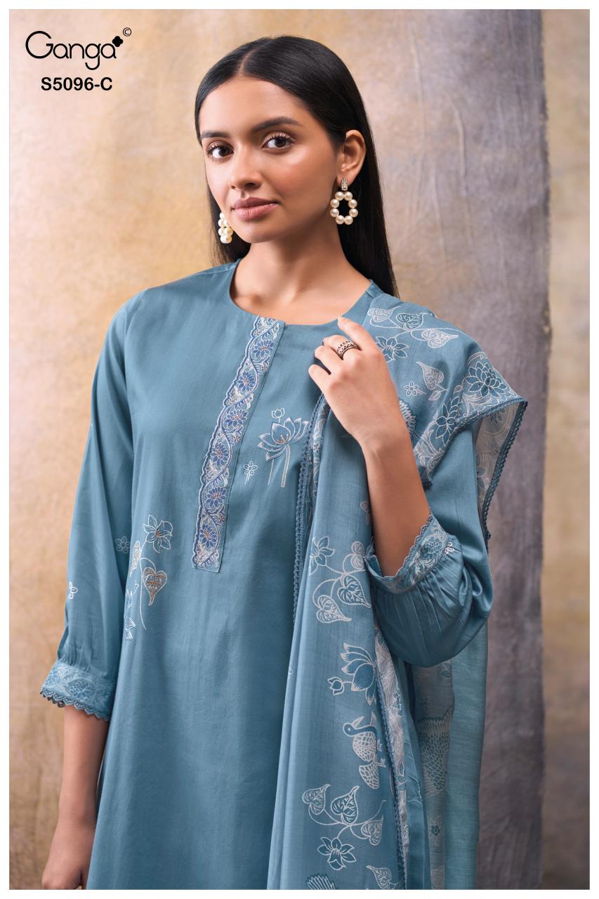 Ganga Gitisha 5096 catalog ladies salwar kameez wholesale