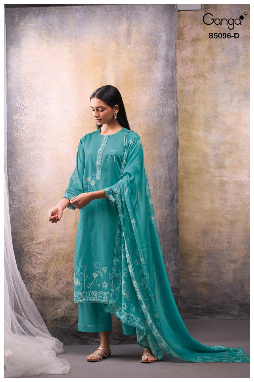 Ganga Gitisha 5096 catalog ladies salwar kameez wholesale