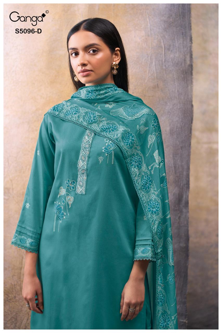 Ganga Gitisha 5096 catalog ladies salwar kameez wholesale