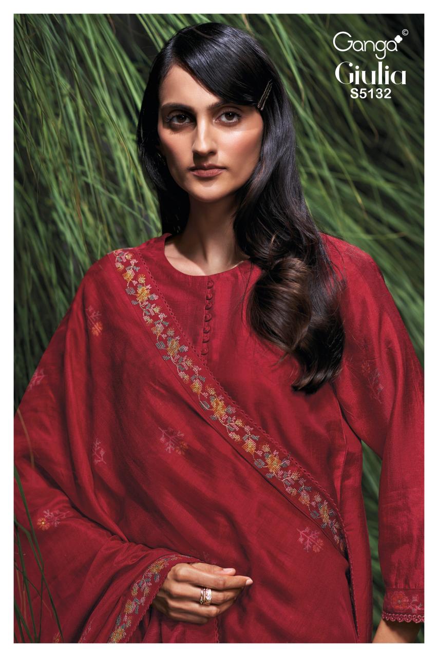 Ganga Giulia 5132 catalog buy salwar kameez wholesale