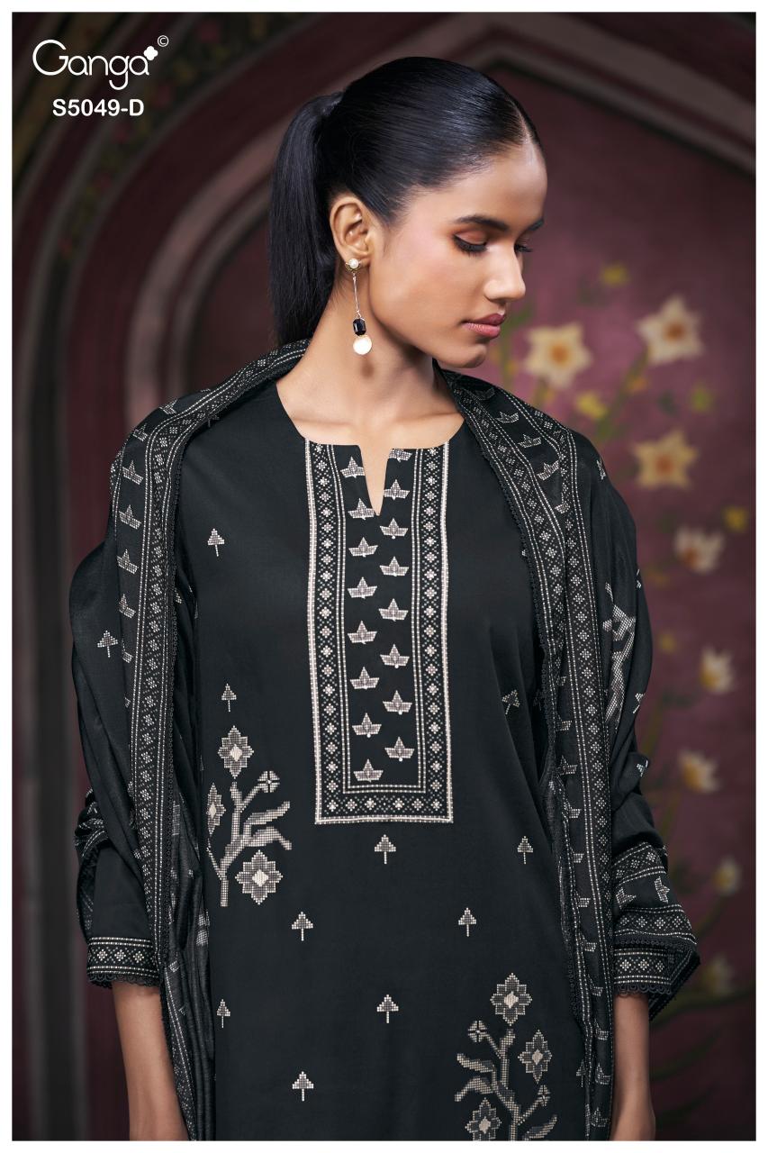 Ganga Jolie 5049 catalog wholesale market of salwar kameez in bangalore
