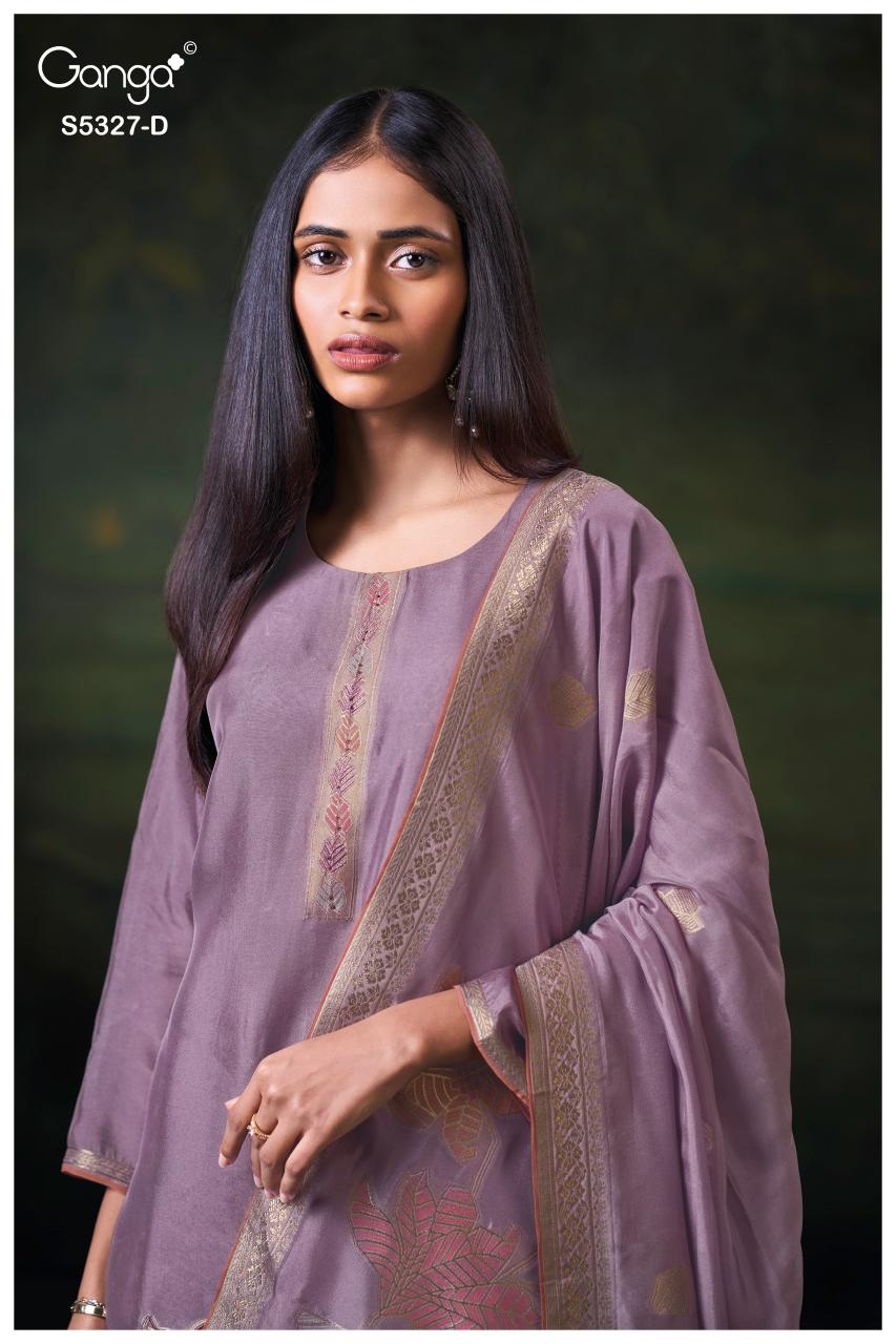 Ganga Kyoko 5327 catalog indian salwar kameez wholesale