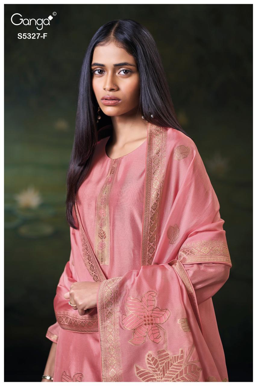Ganga Kyoko 5327 catalog indian salwar kameez wholesale