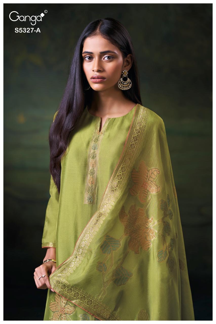 Ganga Kyoko 5327 catalog indian salwar kameez wholesale