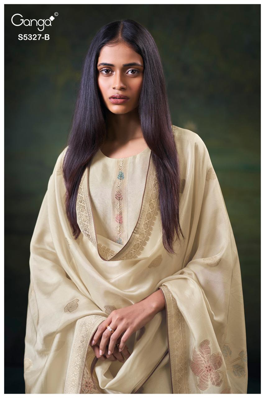 Ganga Kyoko 5327 catalog indian salwar kameez wholesale