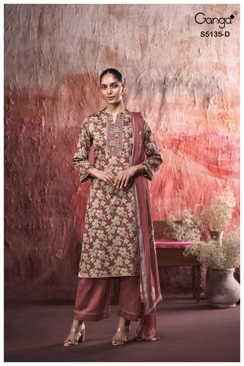 Ganga Masaba 5135 catalog salwar kameez wholesale market in kolkata