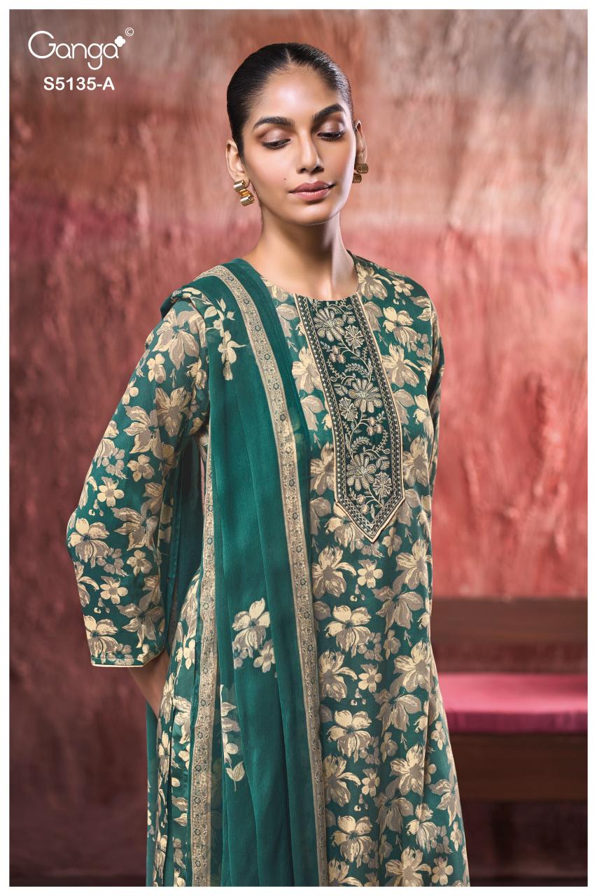 Ganga Masaba 5135 catalog salwar kameez wholesale market in kolkata