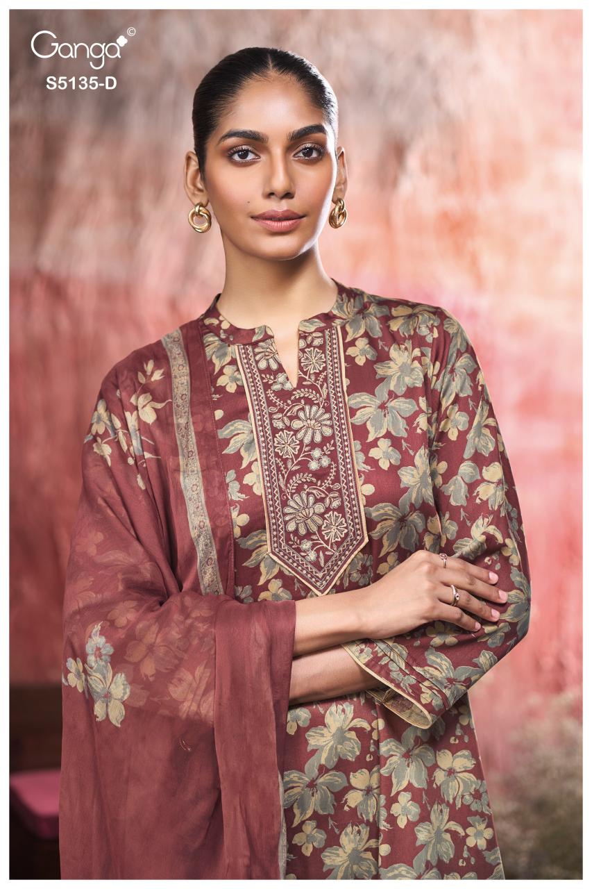 Ganga Masaba 5135 catalog salwar kameez wholesale market in kolkata