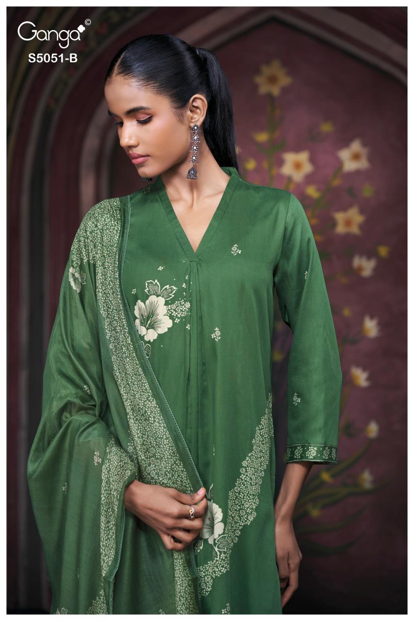 Ganga Mysha 5051 catalog wholesale stitched salwar kameez