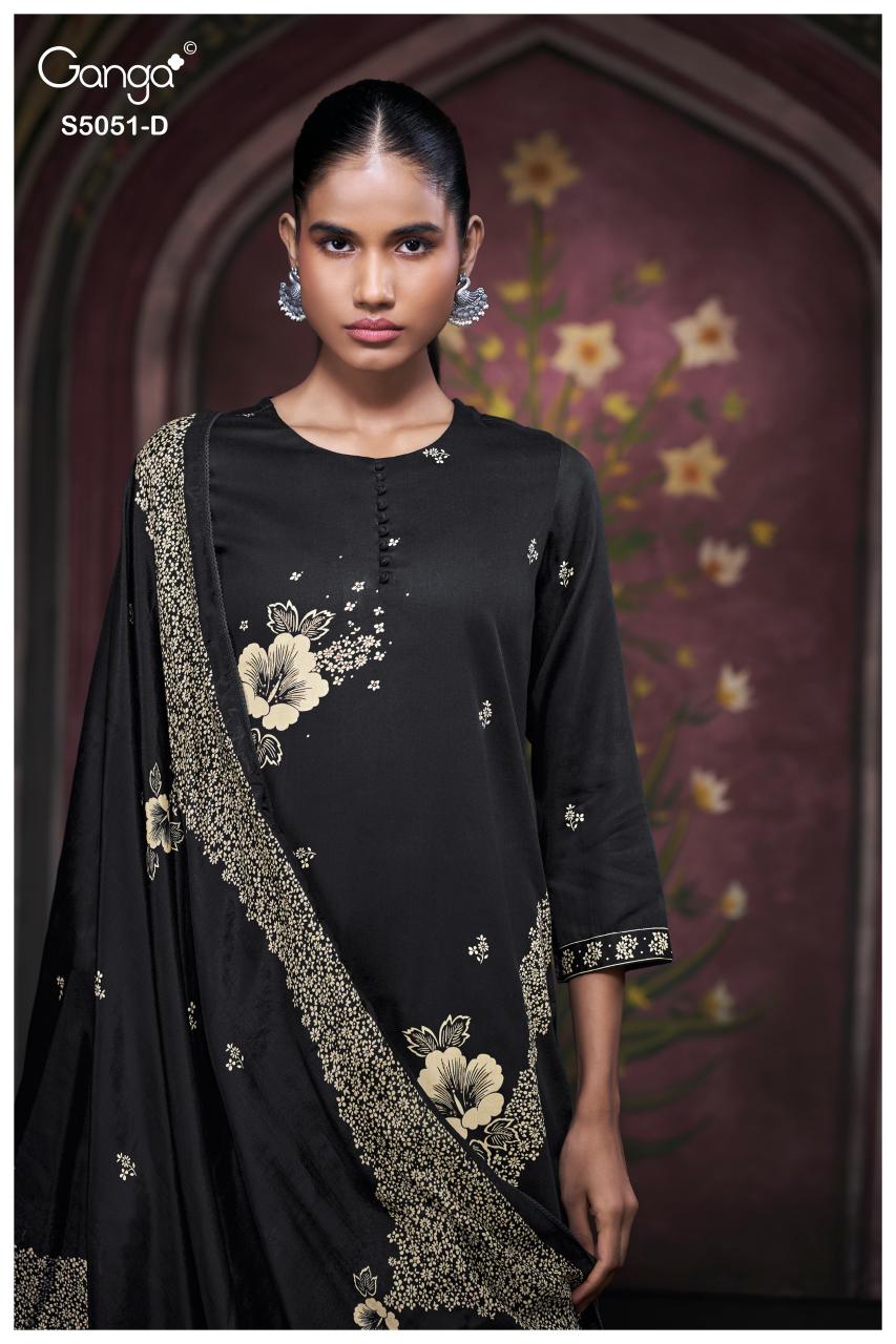Ganga Mysha 5051 catalog wholesale stitched salwar kameez