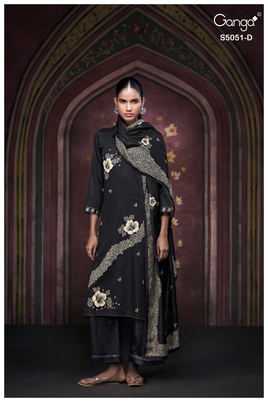 Ganga Mysha 5051 catalog wholesale stitched salwar kameez
