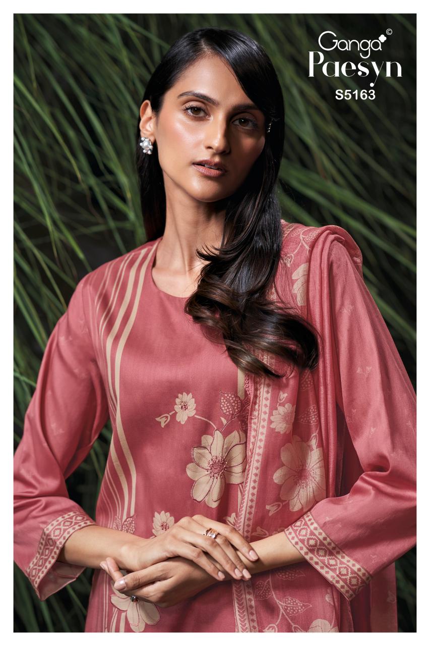 Ganga Paesyn 5163 catalog wholesale salwar kameez suppliers in india