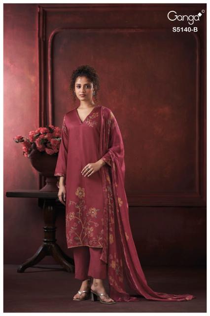 Ganga Romina 5140 catalog salwar kameez wholesaler in surat