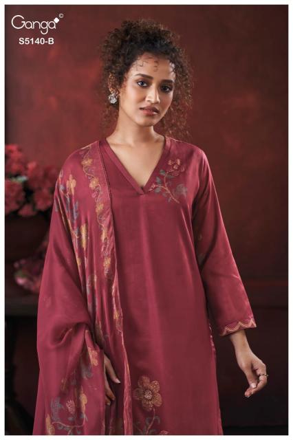 Ganga Romina 5140 catalog salwar kameez wholesaler in surat