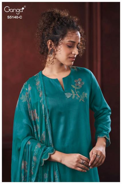 Ganga Romina 5140 catalog salwar kameez wholesaler in surat