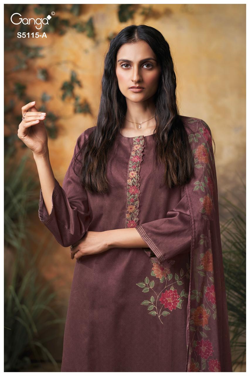 Ganga Saiba 5115 catalog wholesale salwar kameez online shopping in india