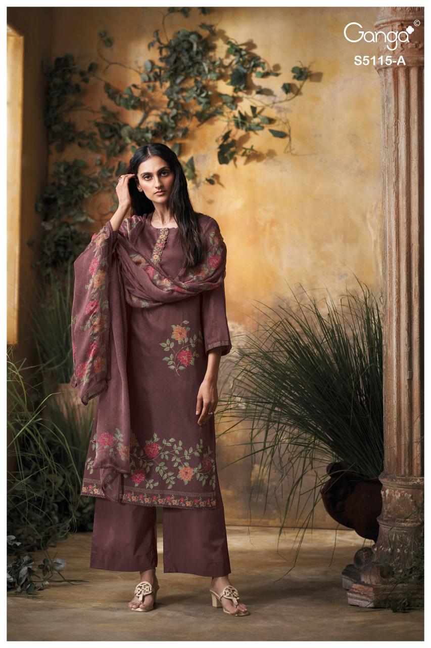 Ganga Saiba 5115 catalog wholesale salwar kameez online shopping in india