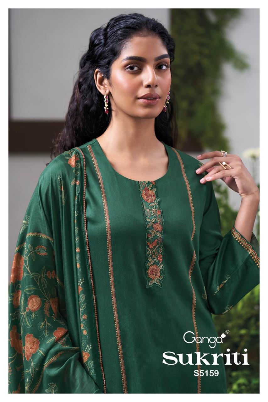 Ganga Sukriti 5159 catalog indian salwar kameez wholesale online