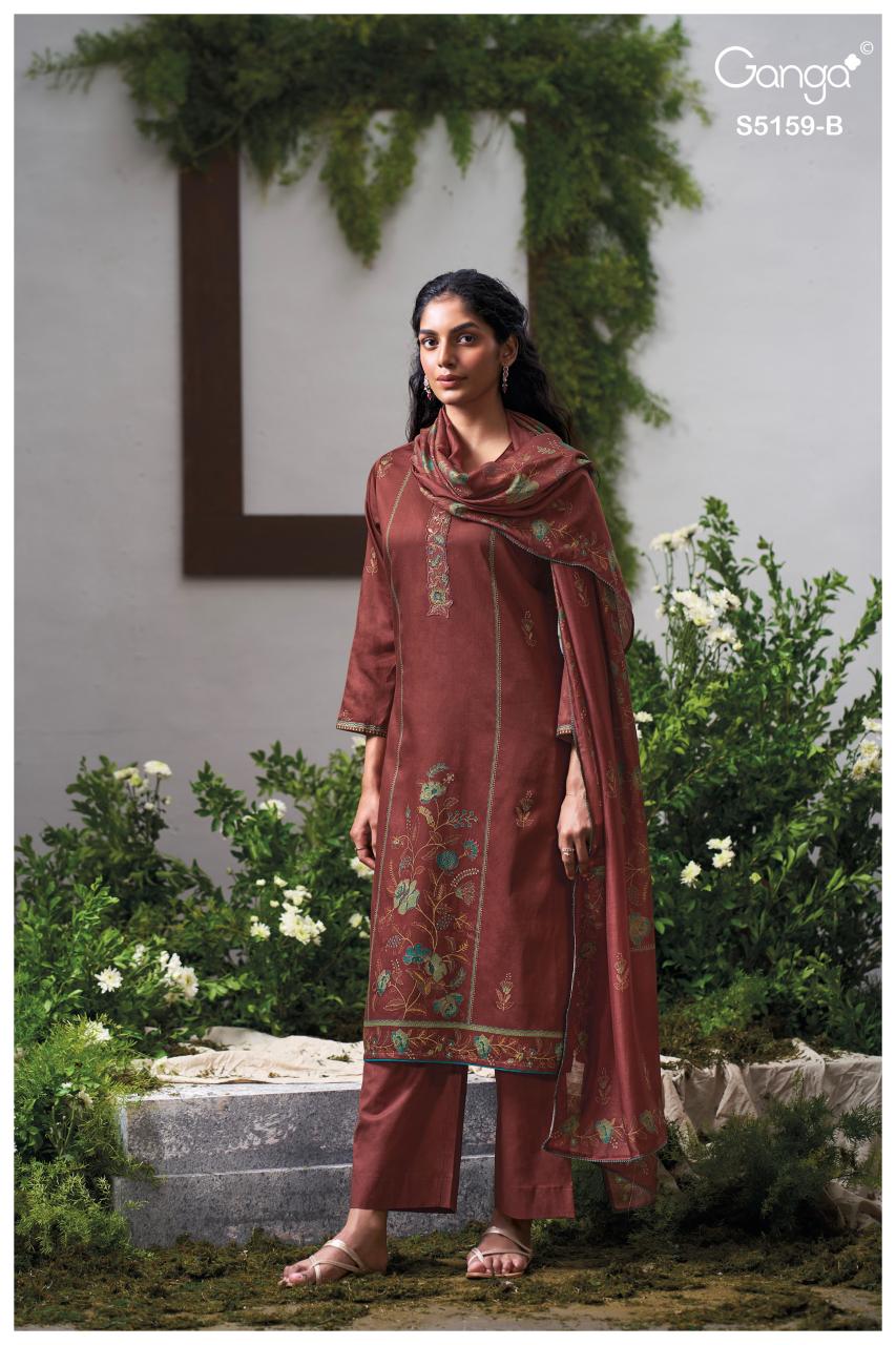 Ganga Sukriti 5159 catalog indian salwar kameez wholesale online